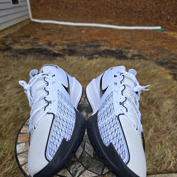 Nike Air Zoom GT Cut 3 Basketball Shoes White/Black HJ7022-101 Men Size 19 NWB - Picture 5 of 9